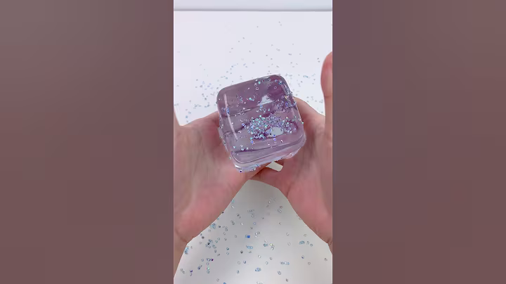 FUFUSQUISHY ASMR 🧊🧊Blue Crystal Round Cube
