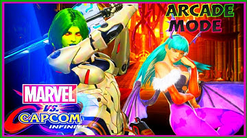 HOW THRILLING! 😉 (Marvel Vs Capcom Infinite) (Morrigan x Gamora) (Arcade Mode)