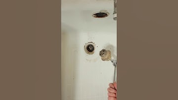 Tub Drain Removal Tips - #shorts #homerepairtutor