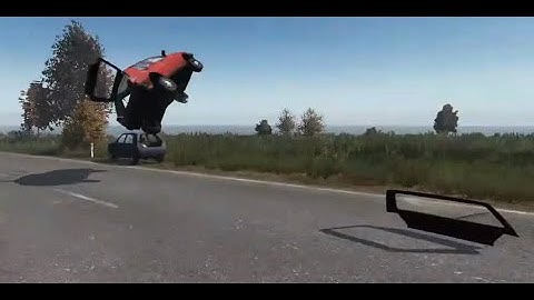 DayZ, The Hatch Murderer!!!  Launching cars with the Gunter hatchback door.