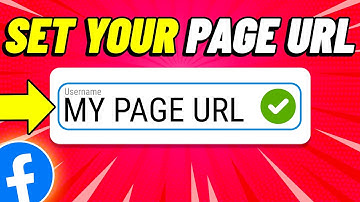 How To Set Custom URL For Facebook Page