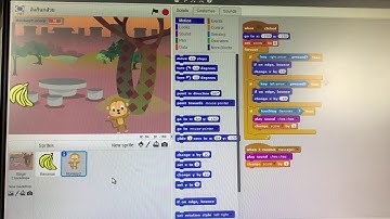 เกมลิงกินกล้วย Program Scratch วิทยาการคำนวณ