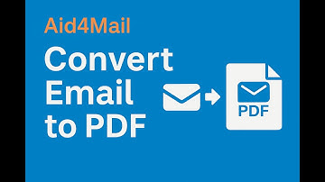 Convert email to PDF using Aid4Mail