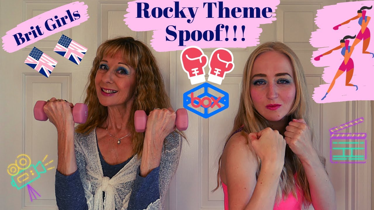 Rocky Theme Spoof - Brit Girls Go Stateside
