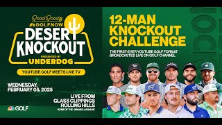 Get ready to watch the Good Good GOLFNOW Desert Knockout presented by Underdog | Golf Channel