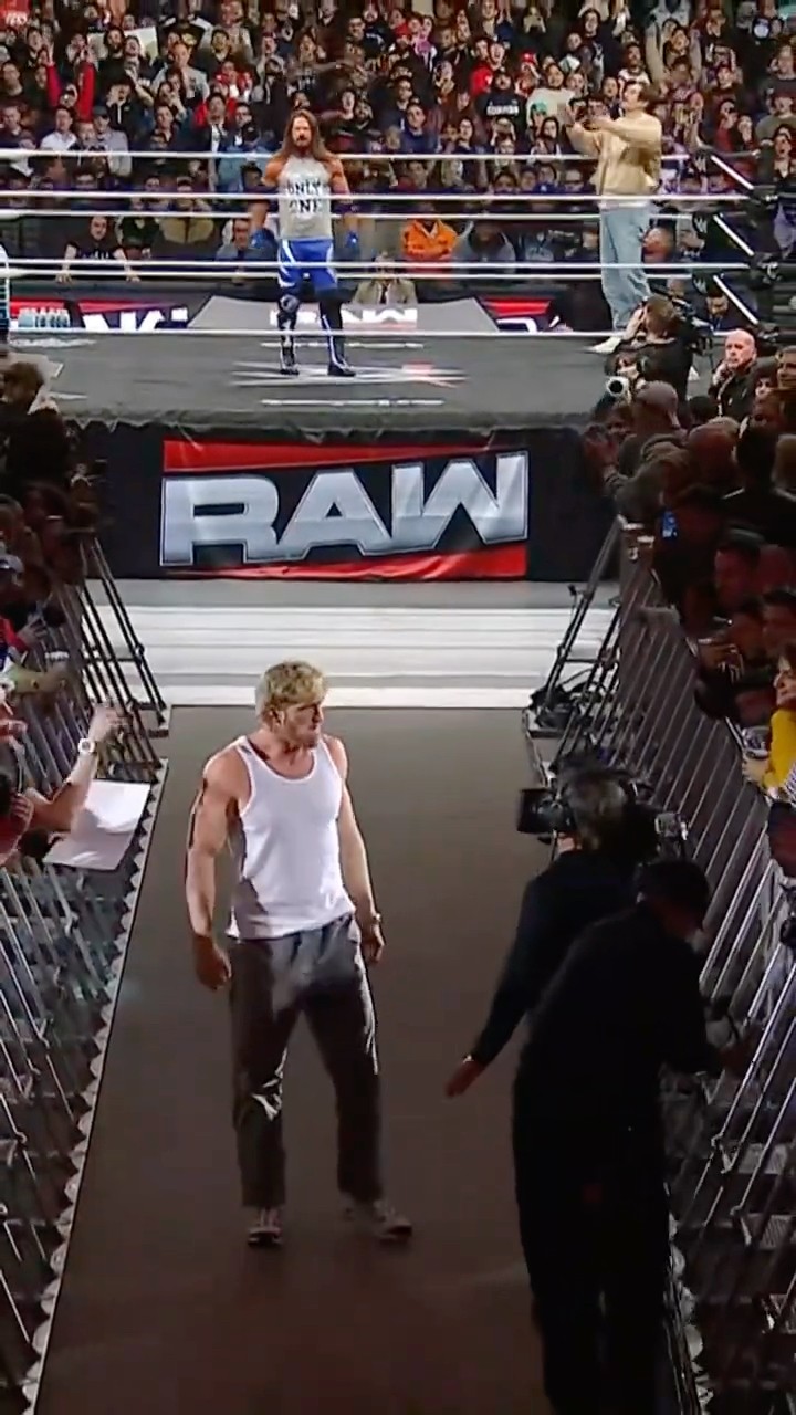 AJ Styles is NOT done with Logan Paul ? #RawOnNetflix
