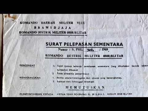 THE LAST SUPPER (WHISPER) – Daniel Rudi Haryanto: Sepenggal Kisah Mbah Talam, Mbah Sukiman dan Mbah Yatman Penyintas 1965 dari Blitar Selatan