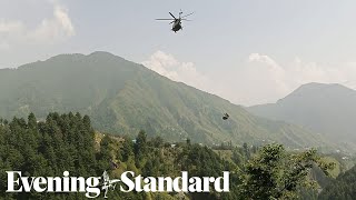 Major rescue operation underway to free eight trapped in chairlift in Pakistan