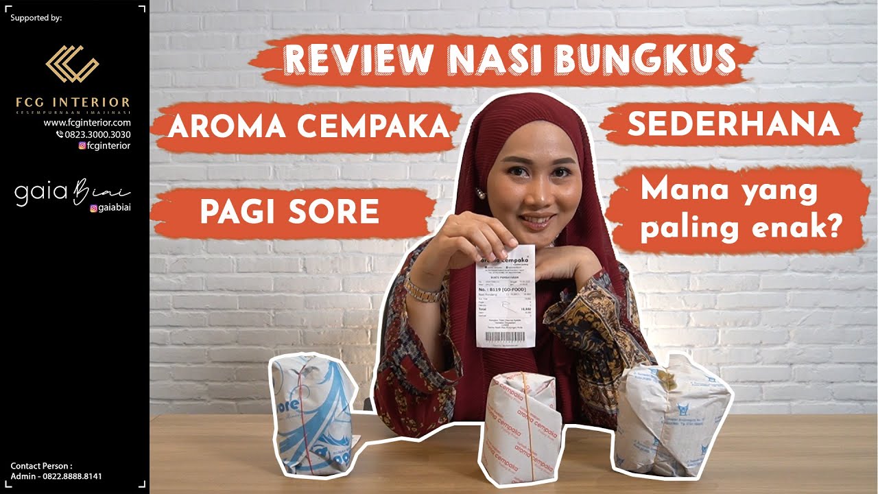 UNBOXING & REVIEW NASI BUNGKUS 
