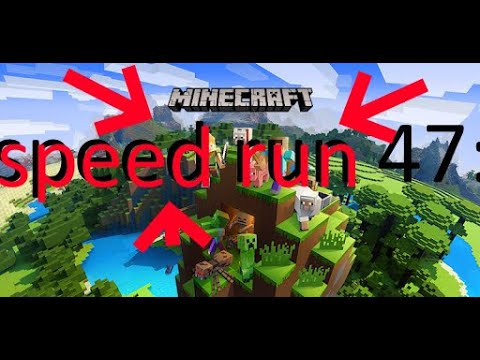 Minecraft Speedrun 47:04 Any% Glitchless 1.9+ - YouTube