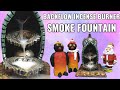 How To Make A Smoke Fountain At Home | Easy DIY Backflow Incense Burner From Waste | Jaya Creations