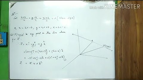 CLASS 12 MATHEMATICS.EQUATION OF A LINE IN A 3D SPACE.PART 2.NCERT Q&As SOLVED & EXPLAINED IN NEPALI