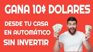 EXCELENTE PROYECTO DE INVERSIÓN USDT GANA 10$ DOLARES POR REGISTRARTE GANA CADA HORA DINERO