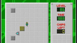 Chip's Challenge 1 Level 86 (Suicide) - 381 seconds