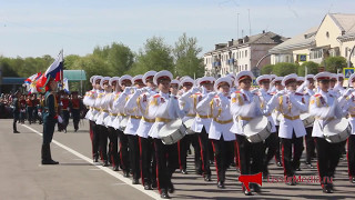 Парад в Уссурийске. 9 мая 2017 г.