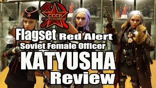 Flagset fs-73029 Red Alert Soviet Female Officer Katyusha 1/6 Figure Review