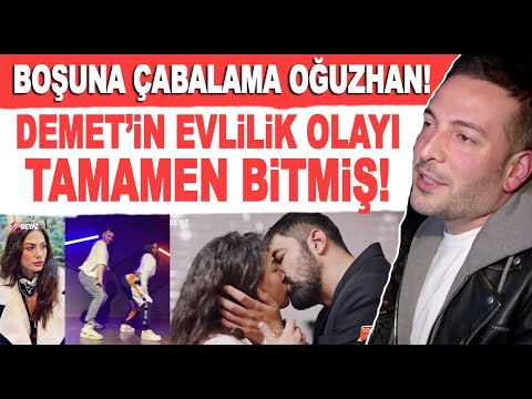 Demet Özdemir'in kalça şovu ve öpüşme sahnesi olay yarattı! Oğuzhan Koç'dan duygusal paylaşım!