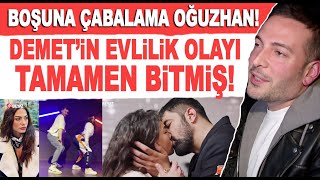 Demet Özdemir'in kalça şovu ve öpüşme sahnesi olay yarattı! Oğuzhan Koç'dan duygusal paylaşım!