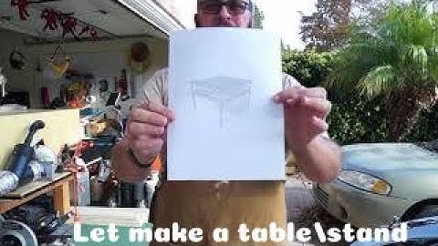 X-Carve Table\Stand Part 1