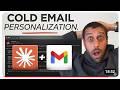 How To Hyper Personalized Cold Emails With Claude Code