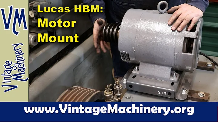 Lucas Horizontal Boring Mill: Making a Motor Mount & Installing a 10 HP Motor