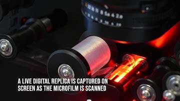 Line Scanning Microfilm