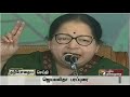 Jayalalithaa speech at election campaign in dharmapuri  part i