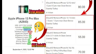 Find My iPhone OFF iCloud Remove Server A true Website iCloud Unlock iCloud Clean service iCloud us