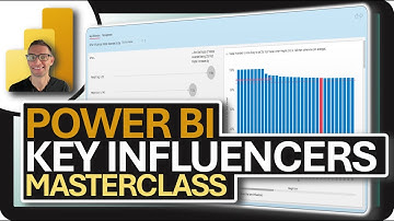 Power BI KEY INFLUENCERS: PBI MasterClass!!!