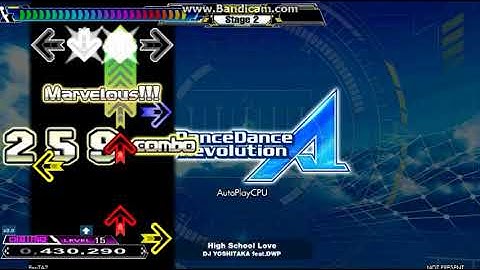 DDR EDIT | High School Love | CSP LV 15