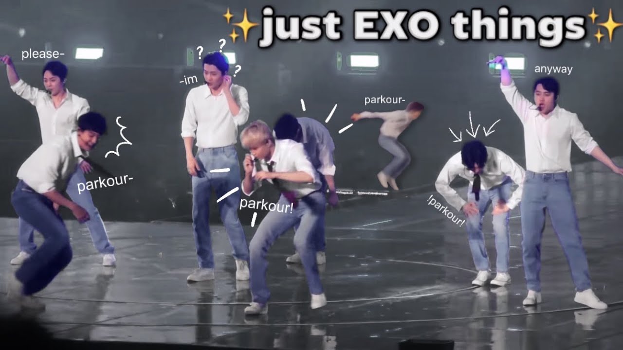 What happens when you put 8 EXO members on one stage