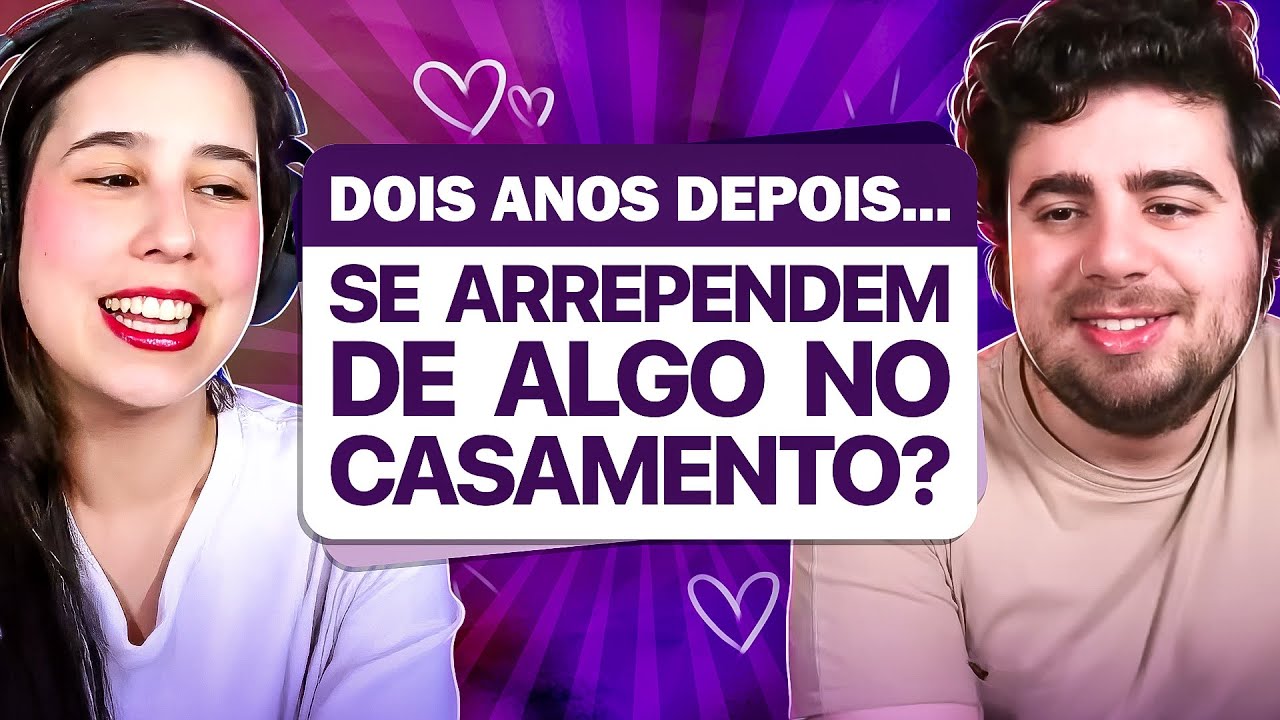 RESPONDENDO PERGUNTAS DEPOIS DE DOIS ANOS DE CASADOS! | Corte de Live