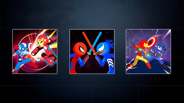 Stickman Heroes Fight, Spider Stickman Fighting, Super Stickman Heroes Fight - Stickman Fighting