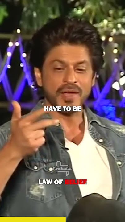 Law of Belief | Shah Rukh Khan | SRK Status 🔥