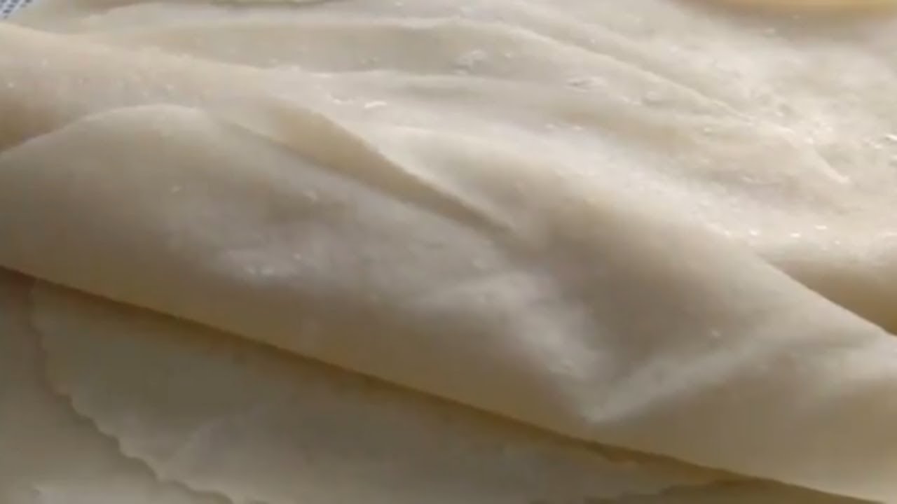 วิธีทำแผ่นปอเปี๊ยะ