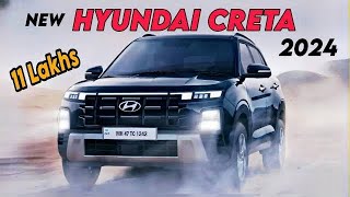 hyundai creta facelift 2024 ll Interior, exterior, price, features & Review ll Creta facelift 2024