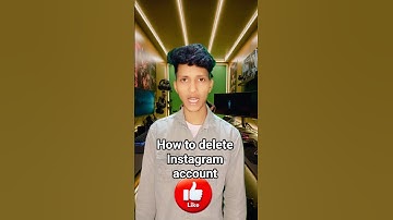 HIW TO DELETE INSTAGRAM ACCOUNT || #shorts #howto #youtubeshorts #instagram #account #solution #tech
