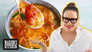 Yes I'm PREGNANT! Here's what I've been cooking | 10minute Tomato Egg Drop Soup | Marion's Kitchen