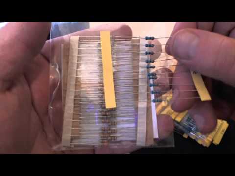 Carbon Resistors Vs Metal Film Resistors And Unboxing (Kinda)