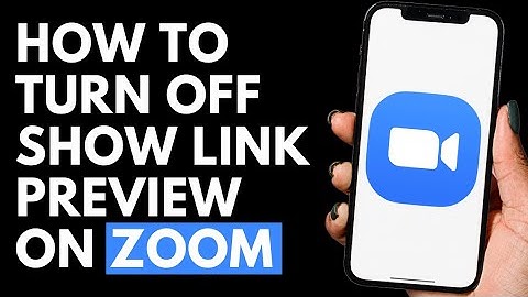 How To Turn Off Show Link Preview on Zoom in Android Phone | Zoom Tutorial