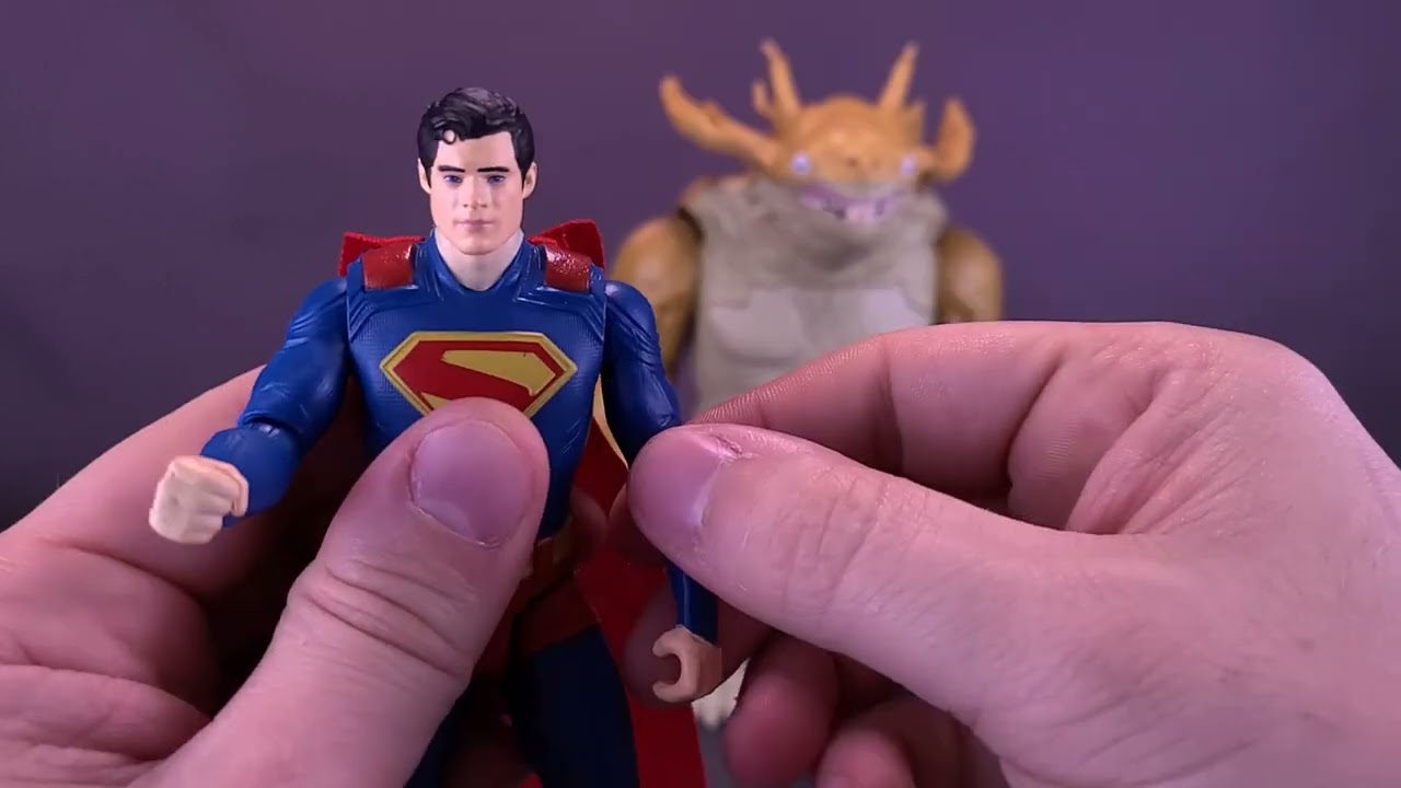 Spin Master Toys Superman 2025 Superman Vs. Kaiju Slime Battle Action Figure Playset Review