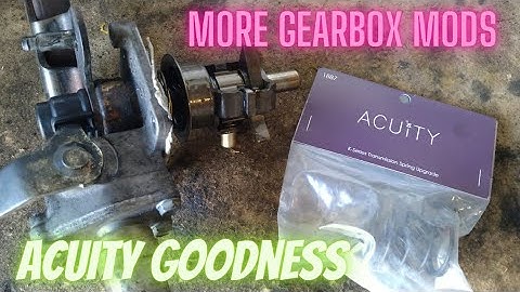 Will these springs make a difference ? Acuity K Series Transmission Performance Select Springs.