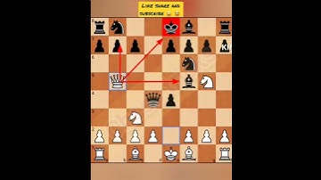 Scandinavian defence part- 2 checkmate in 10 moves🔥🔥