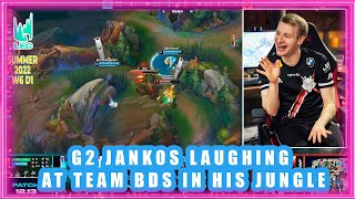 G2 Jankos LAUGHING at Team BDS in His Jungle