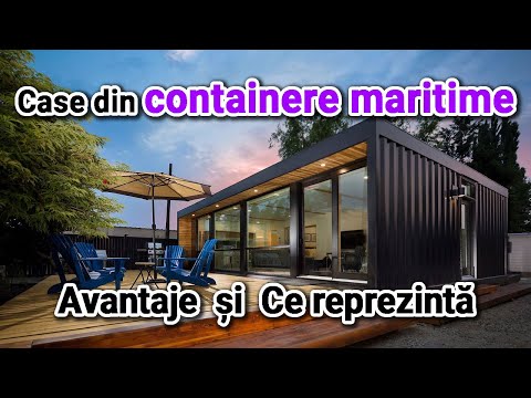 Video: Casa dintr-un container maritim (foto). Construirea unei case din containere de transport maritim