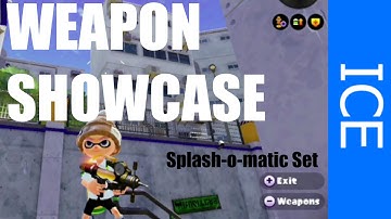 Splatoon Weapon Showcase - Splash-o-matic