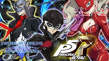 PERSONA 5 COLLAB ! : SWORD ART ONLINE:Memory Defrag