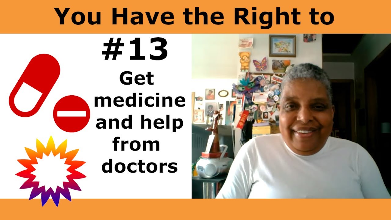 Human Rights: #13 Get Medicine and Help From Doctors | Self ...