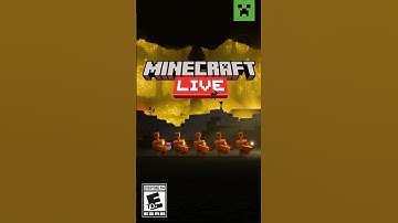 MINECRAFT LIVE IS COMING!