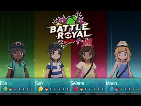 Pokemon Sun and Moon Battle Royal Gameplay - E3 2016